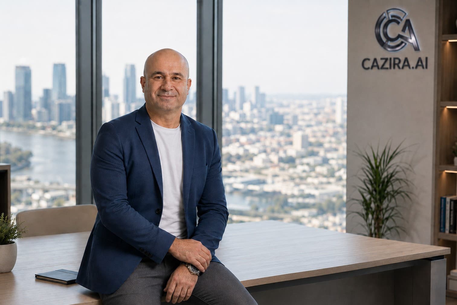 George Miteff, Founder and CEO of Cazira